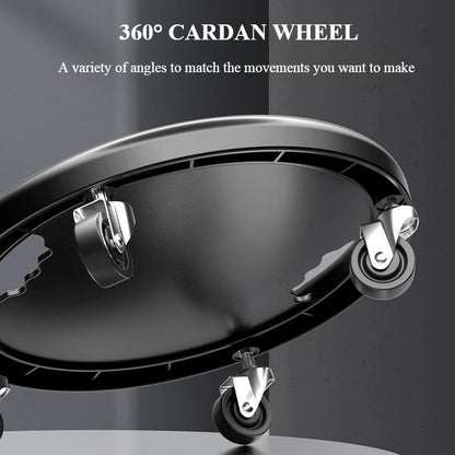 4 Wheel Ab Roller Exercise Wheel Silent Abdominal Trainer Portable Core Workout Equipment PVC Ab Wheel for Home Gym Fitness